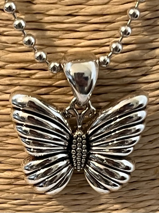 LAGOS Jewelry - LAGOS PRE-LOVED AUTHENTIC “RARE WONDERS” STERLING SILVER BUTTERFLY NECKLACE